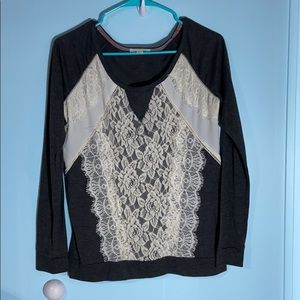 taylor & sage long-sleeve top